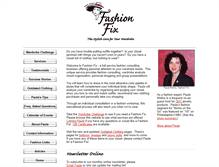 Tablet Screenshot of fashionfix.com