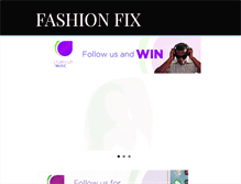 Tablet Screenshot of fashionfix.co.za